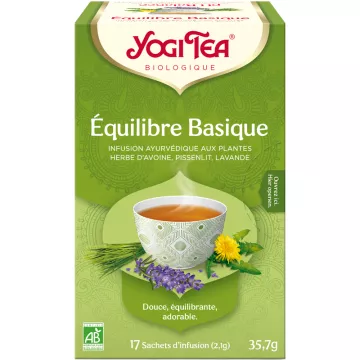 Yogi Tea Infusión Equilibrio Básico 17 bolsitas de té