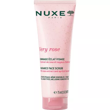 Nuxe Very Rose Gomme Éclat Visage 75 ml