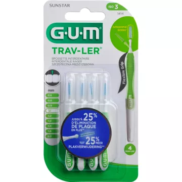 Spazzolino interdentale Sunstar Gum Trav-Ler 1,1 mm