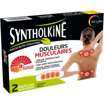 Syntholkine Patches de aquecimento de grandes dimensões