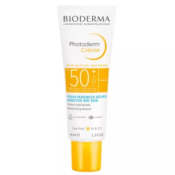 Bioderma Photoderm 50 SPF+ Droge Gevoelige Huid Onzichtbaar