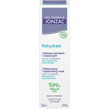 Увлажняющая маска Jonzac Rehydrate Replenishing Moisturizing Mask 50ml