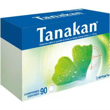 Tanakan Ginkgo biloba 90 Tabletten Ipsen