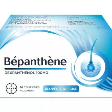 Bépanthène Dexpanthénol 100 mg 60 comprimés