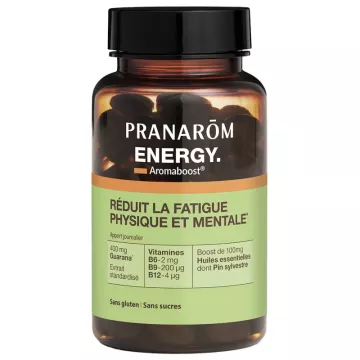 Pranarom Aromaboost Energía 60 Cápsulas