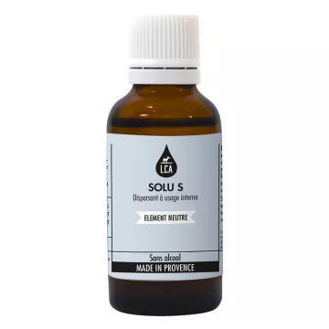 LCA Solu S dispersant essential oil for internal use