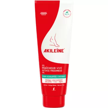 Akileïne Rouge Gel Fraîcheur Vive Pieds Échauffés 125 мл