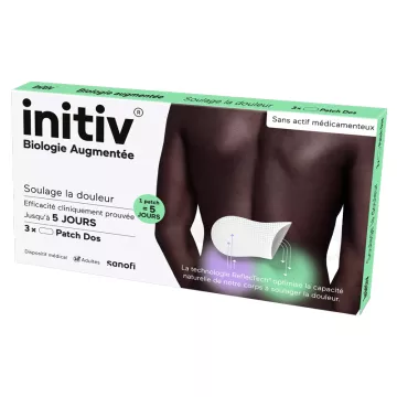 Initiv Back Patch Pain Relief 3 пластыря