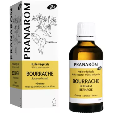 Aceite vegetal ecológico de borraja Pranarom