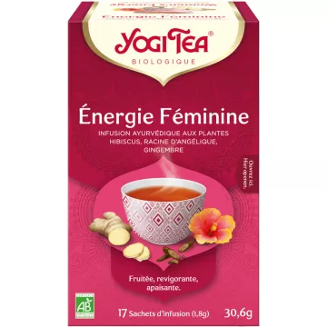 Yogi Tea Herbal Tea Feminine Energy Ayurvedic Infusion 17 Sachets