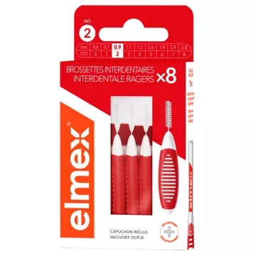 Elmex interdental brushes x8