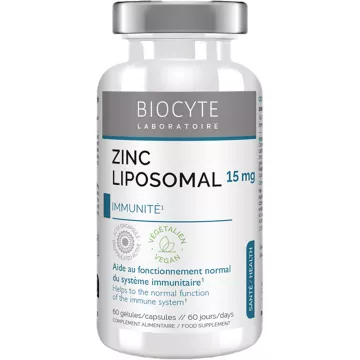 Biocyte Longevity ZN Zinc Liposome 60 capsules