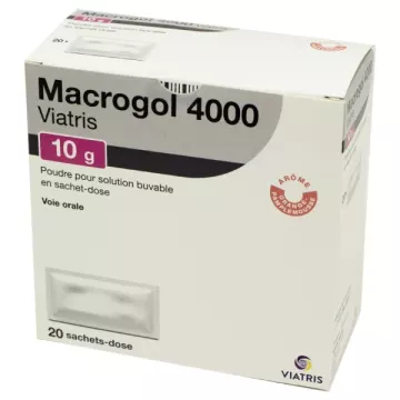 Macrogol 4000 10 g Constipatie Viatris 20 Zakken