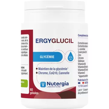 Nutergia Ergyglucil Blutzuckerspiegel 60 Kapseln