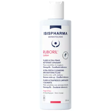 Isispharma Ruboril Ultra-Fresh Fluid Lozione detergente lenitiva 250 ml