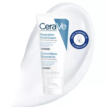 CeraVe Crème Réparatrice Mains Sèches