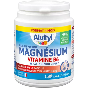 Alvityl Magnésio Vitamina B6 Libertação Prolongada