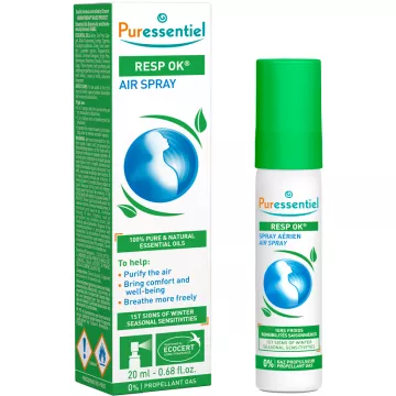 Puressentiel Resp'Ok Spray aérien respiratoire Aromathérapie