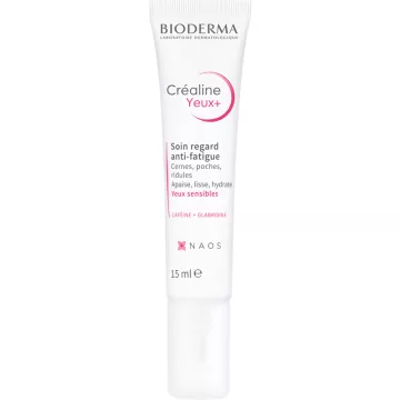 Bioderma Créaline Yeux + Антиусталость для глаз 15 мл