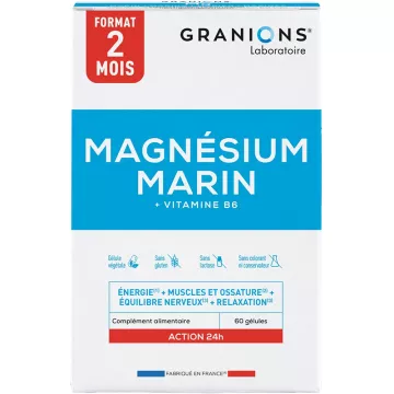 Granions Magnésium Marin 300 mg 60 Gélules