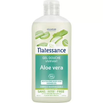 Natessance Organic Gel de Duche Revigorante Aloé Vera