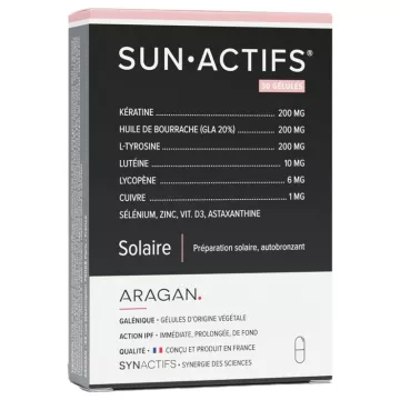SynActifs SunActifs Solaire 30 capsules 