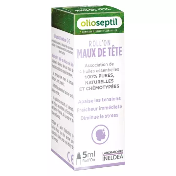 Olioseptil Maux de Tête Roll'On 5 ml