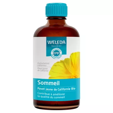 Weleda Extrait de Plantes Bio Sommeil Pavot Jaune Californie 100 ml