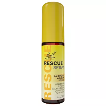 Bach Comforts flor RESCUE spray e tranquiliza