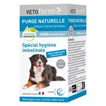 Vetoform Natural Purge Großer Hund 50 Tabletten