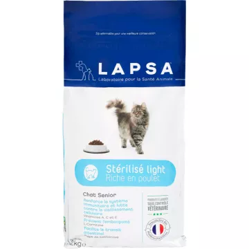 Lapsa Senior Cat Sterilised Light Kibble 2 кг