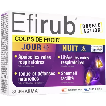 3C Pharma Efirub Coup de Froid Dag / Nacht 