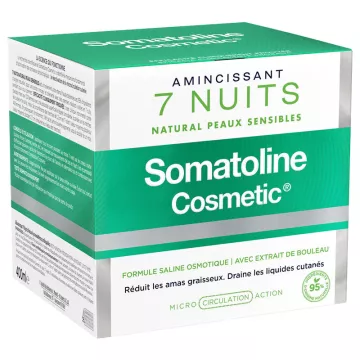 Somatoline Snellente 7 Notti Naturale Pelle Sensibile 400 ml