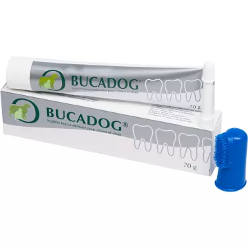 Bucadog Higiene bucal para perros y gatos 70g