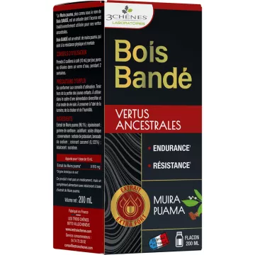 3Chênes Bois Bandé Endurance et Résistance 200 ml