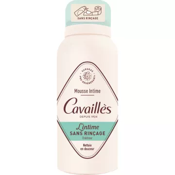 Cavaillès Mousse Intime Sans Rinçage Fraîcheur 100 ml