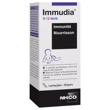 NHCO Immudia 0 - 12 Mesi Immunità 14 ml
