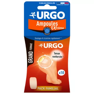 Urgo Ampoules Extrême Pansements Boîte de 10