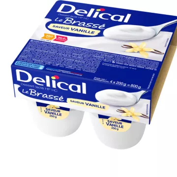 Delical Dessert Lacté HP HC Le Brassé 4x200g