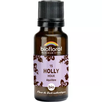 Biofloral Bach Flower Remedies 15 Holly Granules alcohol free