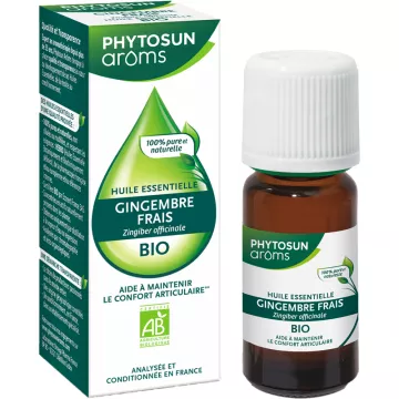 Phytosun Aroms Huile Essentielle de Gingembre Frais Bio