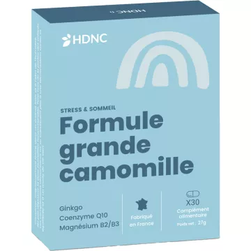 HDNC Formule Grande Camomille Stress & Sommeil 30 comprimés