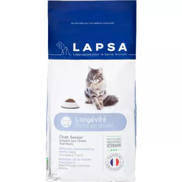 Lapsa Katze Senior Langlebigkeit Krokette 2 Kg