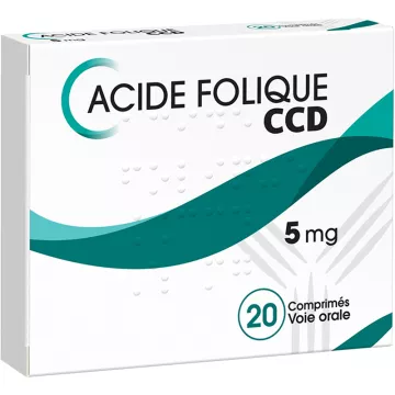 Folic Acid 5mg CCD Tablets