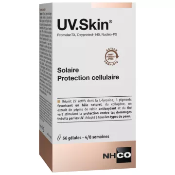 NHCO UV.Skin Autobronzant Protection Cellulaire 56 gélules