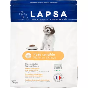 Lapsa Chien Adulte Peau sensible Croquette 3 Kg