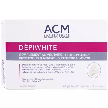 ACM Dépiwhite Anti-Spot Suplemento Alimentar 60 cápsulas