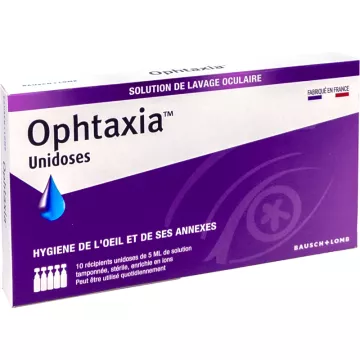 Bausch+Lomb Ophtaxia Solution de Lavage Oculaire 10 unidoses