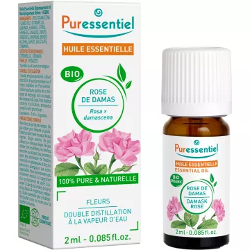 Puressentiel Bio Ätherisches Öl Damaszener Rose 2 ml