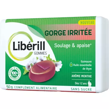 Libérill Geïrriteerde Keel Gummies Verlichten & Verzachten 50 g 